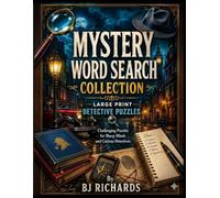 Mystery Word Search Collection: 120 Large Print Detective Puzzles | Murder Mystery Word Find