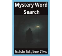 Mystery Word Search: Search for words with Easy to Read Print About Mystery | 6x9 inches, 200 pages |100 Puzzles ... Gift for Vacation, Holidays and Free Times
