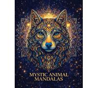 Mystic Animal Mandalas: Intricate Desings for Relaxation and Stress Relief