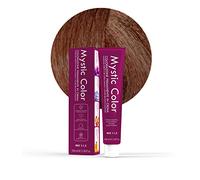 Mystic Color, Tinte para el Cabello, Fórmula Enriquecida con Aceite de Argán y Caléndula, Coloración Permanente en Crema de Larga Duración, Rubio Cobrizo Claro 8.4, 100 ml