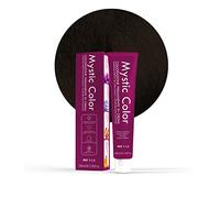 Mystic Color, Tinte para el Cabello, Fórmula Enriquecida con Aceite de Argán y Caléndula, Coloración Permanente en Crema de Larga Duración, Negro 1, 100 ml