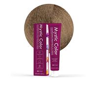 Mystic Color, Tinte para el Cabello, Fórmula Enriquecida con Aceite de Argán y Caléndula, Coloración Permanente en Crema de Larga Duración, Rubio Claro 8, 100 ml