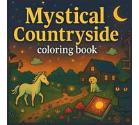 Mystic Countryside: A Magical Farm Coloring Adventure: Whimsical Scenes of Enchanted Fields, Talking Animals & Gentle Farm Magic