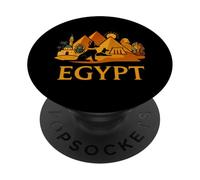 Mystic Egipto Pirámides Faraón Desierto África El Cairo PopSockets PopGrip Adhesivo