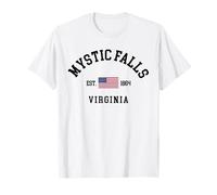 Mystic Falls Ciudad Natal Mystic Falls Camisa Estado de Virginia Camiseta