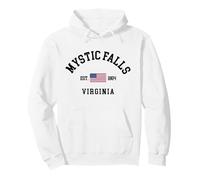 Mystic Falls Ciudad Natal Mystic Falls Camisa Estado de Virginia Sudadera con Capucha