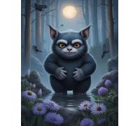 Mystic Forest Guardian Notebook: A Lined Writing Journal Inspired by a Cute Mythical Creature