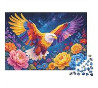 Mystic Forest Jigsaw Puzzles 1000 Pieces Recycled Material Dark Neon Adulto Jigsaws Developing Boy y Girl‘s Intelligence Parent Child Game Actividad 52x38cm/1000pcs