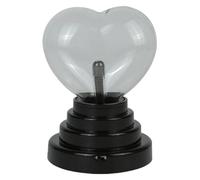 Mystic Globo de plasma - Lámpara de estado de ánimo sensible al sonido táctil, esfera flash de 6 pulgadas con brillo, par de orbes de vidrio con centelleo, estilo de decoración de dormitorio, juguete