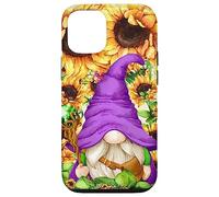 Mystic GNOME Witch In Purple Wizard Outfit For Sunflower Mom Carcasa para iPhone 12/12 Pro