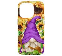 Mystic GNOME Witch In Purple Wizard Outfit For Sunflower Mom Carcasa para iPhone 14 Pro