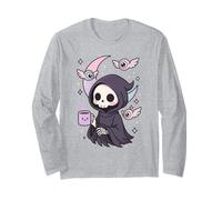 Mystic Grim Reaper Coffee Lover Pastel Nu Goth Manga Larga
