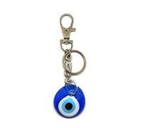 MYSTIC JEWELS - Llavero ojo turco en cristal (Mosquetón)
