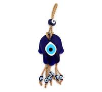 Mystic Jewels - Mano de Fatima con Ojo Turco en Cristal con Jude para Colgar