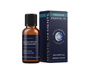 Mystic Moments - Aceite Esencial de Eucalipto Citriodora - 100% Puro, 50 ml