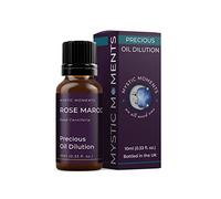 Mystic Moments Dilución de Aceite Esencial de Rosa de Marruecos - 10ml - 3% de Mezcla de Jojoba