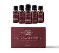 Mystic Moments Paquete Básico de Aceite Aromático - Hogar Dulce Hogar - 5 x 10ml - 100% Puro