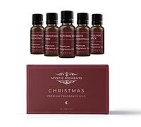 Mystic Moments | Paquete de Inicio de Aceite fragante - Aceites de Navidad - 5 x 10 ml