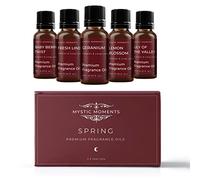 Mystic Moments | Paquete de Inicio de Aceite fragante - Aceites de Primavera - 5 x 10 ml
