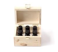 Mystic Moments | Paquete de Inicio de Aceite fragante en Caja de Regalo de Madera - 6 x 10 ml