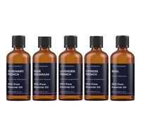 Mystic Moments | Paquete de Inicio de Regalo de 5 x 100ml - Aceites Esenciales de Francia