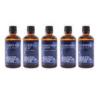 Mystic Moments | Paquete de Inicio de Regalo de 5 x 50ml - Aceites Esenciales de la India