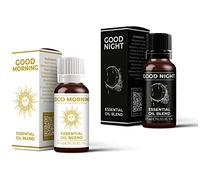 Mystic Moments | Paquete Doble de Mezcla de aceites Esenciales Good Morning & Good Night (2x10ml)