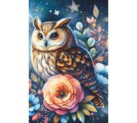 Mystic Moon & Feathers Notebook