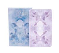 Mystic Tarot Deck, Elegant Rider Cards, Classic Oracle Guide, Spiritual Wisdom Message Reading, English Edition Aquarius Prediction Set, Divination Tool for Reunion, Party, Gathering