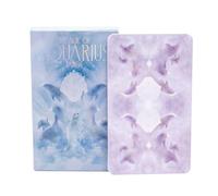 Mystic Tarot Deck, Elegant Rider Cards, Classic Oracle Guide, Spiritual Wisdom Message Reading, English Edition Aquarius Prediction Set, Adivination Tool for Reunion, Partity, Gathering