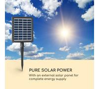 Blumfeldt Mystic Tree fuente solar Iluminación LED poliresina