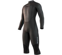 Mystic Watersports - Traje de Neopreno para Hombre, 3/2 mm, Pierna Corta, Cremallera Trasera, Color Negro