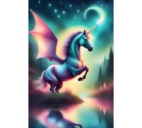 Mystic Wings Notebook: Unleash Your Imagination Under the Moonlit Sky