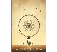 Mystical Arcana Tarot Notebook Series The wheel of fortune: 200 Grid Pages for Your Magical Ideas 6x9 size
