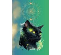 Mystical Black Cat Journal - A Whimsical Notebook for Dreamers and Star-Gazers: 120 Lined Pages | Astrological Black Cat | Mystical, Celestial & Whimsical Design (Mystical Whiskers)