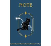 Mystical Black Cat Notebook V.2: Magical Journal for Witches, Dreamers & Storytellers | 6" x 9" with 120 Lined Pages By PixelWish Studio
