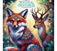 Mystical Creatures: A Coloring Journey: Mindfulness Coloring Book For Teens & Adults