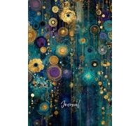 Mystical Egyptian Glow Journal: A Magical Notebook with Metallic Gold Accents, Teal, Turquoise, Dark Blue, Purple & Yellow Patterns