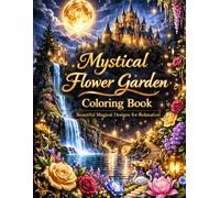 Mystical Flower Garden Coloring Book: Beautiful Magical Floral Designs for Relaxation, Mindfulness and Stress Relief (Positive Energy Coloring Series)