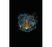 Mystical Graph Paper grimoare Notebook for Writers, Witches, and Fantasy Lovers: A4 0.5cm (0.196 inch) Diced Paper, 120 Pages - Witchcraft Fantasy Journal