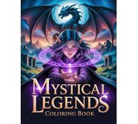 Mystical Legends Coloring Book: Mythical Journeys Featuring Fairies Witches and Deities from Ancient Lore for Adults Who Crave Artistic Relaxation