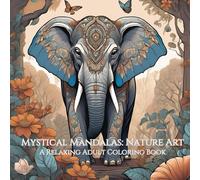 Mystical Mandalas: Nature Art: A Relaxing Adult Coloring Book