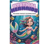 Mystical Mermaids. Relaxing Fantasy Coloring Book for Kids & Seniors - Magical Ocean Adventures to Color: 76 Detailed Illustrations | 155 Pages | Single-Sided Pages | Relaxing Fantasy Coloring Book