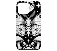 Mystical Moth Moon Stars Mushrooms Nature Gothic Mystical Carcasa para iPhone 13 Pro Max