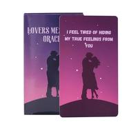 Mystical Oracle Cards - Mensajes De Amor Oracle Cards | Mensajes De Amantes Oracle, Tarjetas Oracle De Mesa Portátiles, Amor Inspirador Y Mazo De Orientación De Relación Para El Autodescubrimiento Y L