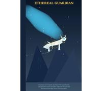 Mystical Snow Leopard: Dot Grid Sketchbook