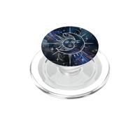 Mystical Sun Moon Nebula Art Cosmic Harmony Design PopSockets PopGrip para MagSafe