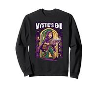 Mystics End Magical Realismo RPG Fantasía Libro Amante Gamer Rea Sudadera