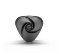 Mystim Mystim - Hearts Desire eStim Lay-On Vibrator Black