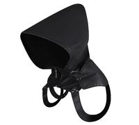 Mystiques Steampunk - Gorro con capucha única acampanada, perfecto para actuaciones y fiestas espeluznantes de Halloween, capa y camisa